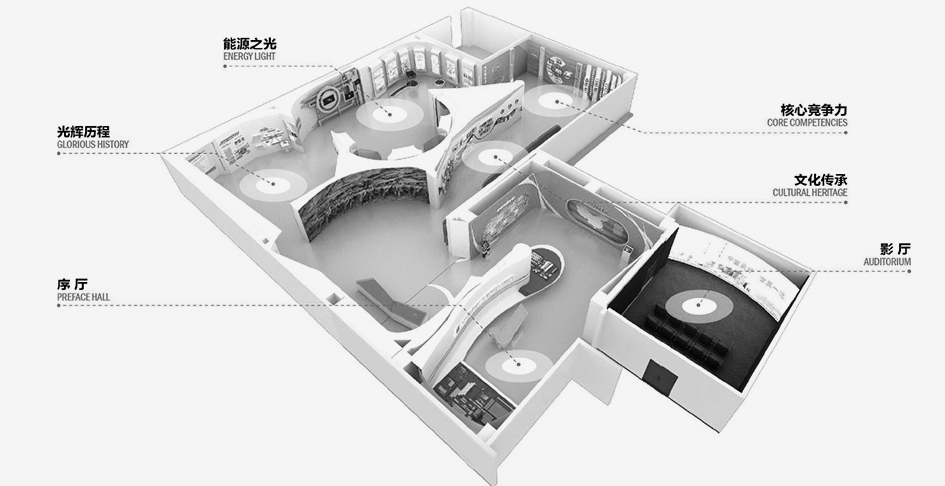 企業文化展廳_上海展覽展廳展示公司